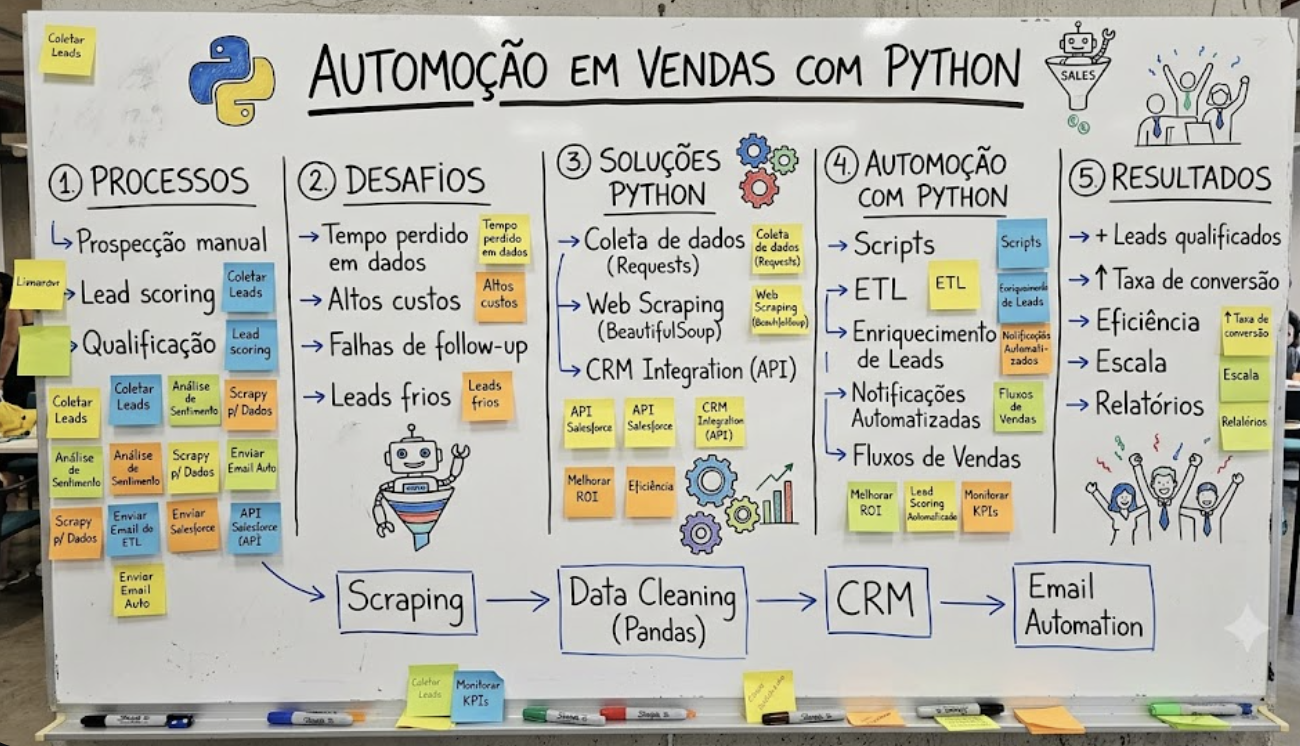 Python para Automação Comercial pode melhorar suas vendas